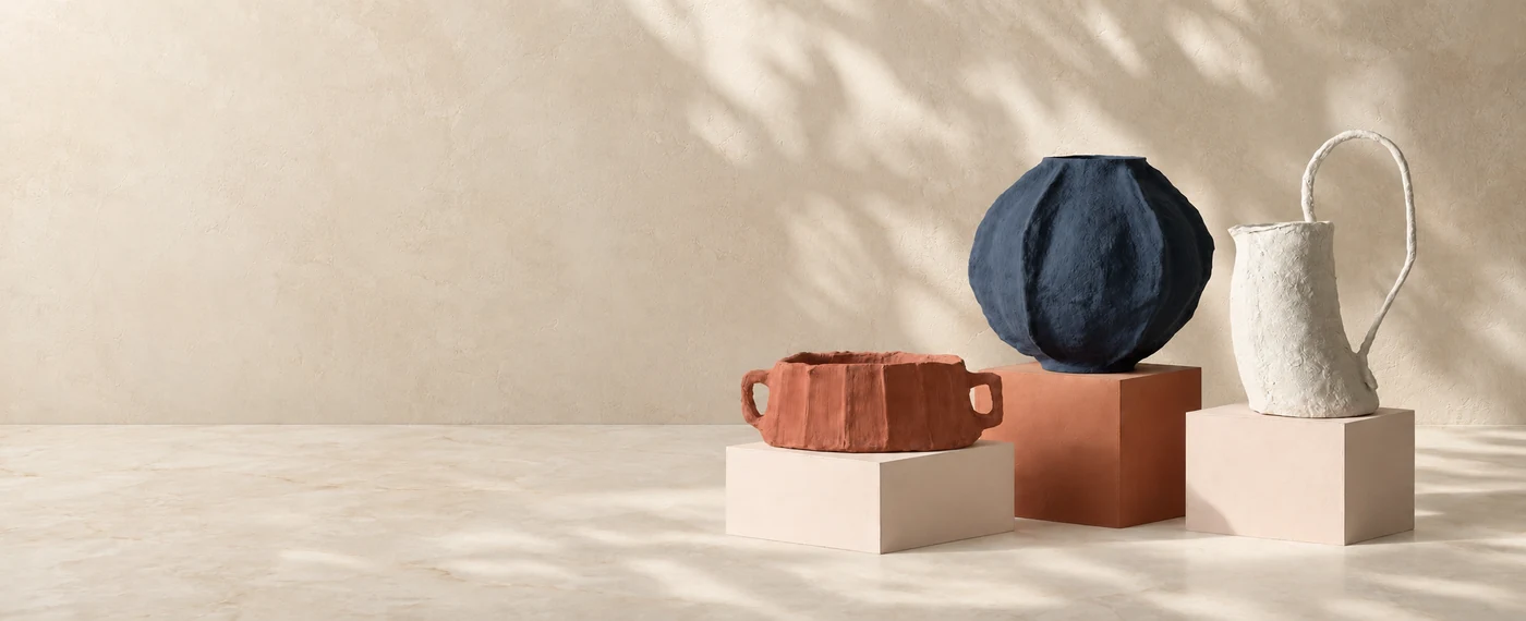 Handmade vases collection